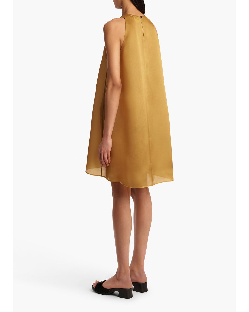 Khaite Yellow Exclusive Clay Dress