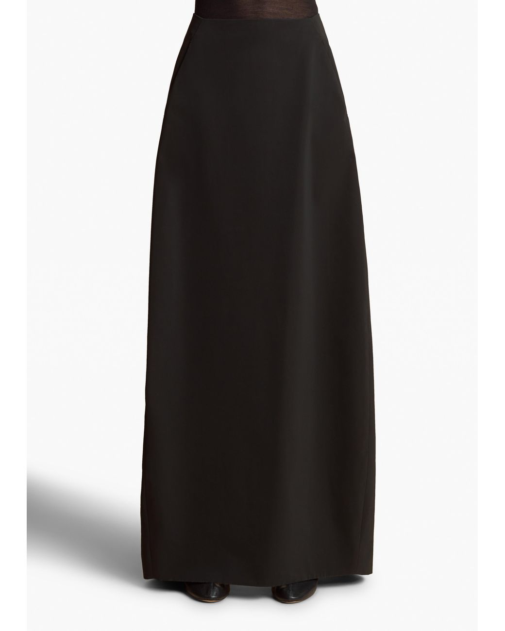 Khaite Black Lauson Skirt