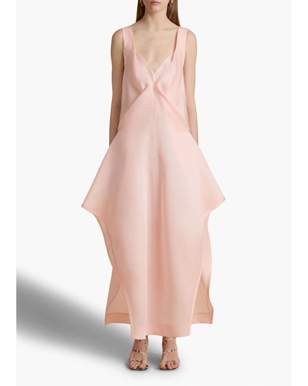 Khaite Pink Kenith Dress