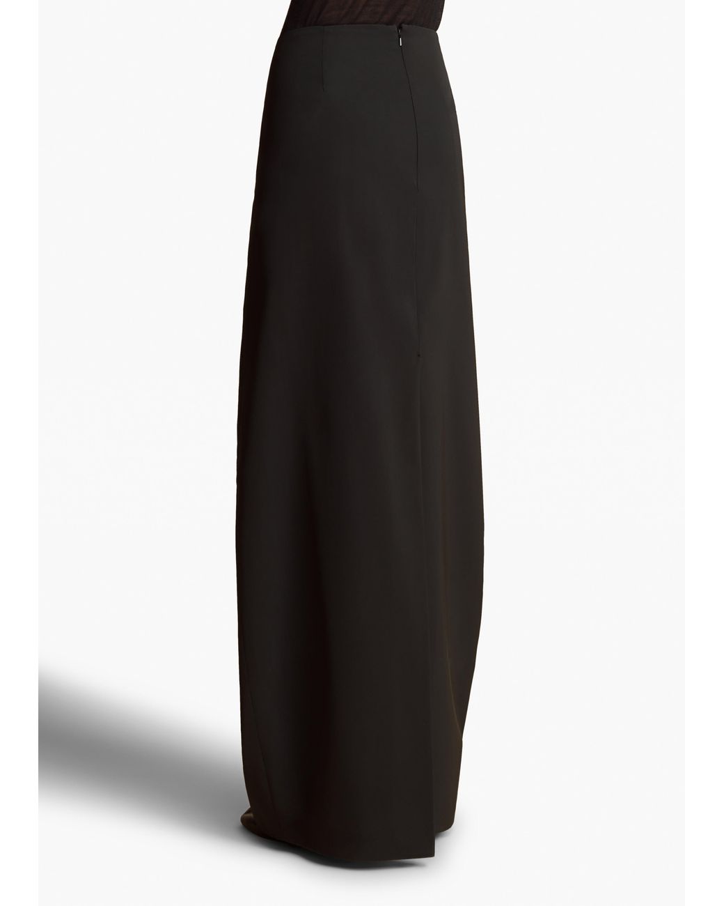 Khaite Black Lauson Skirt