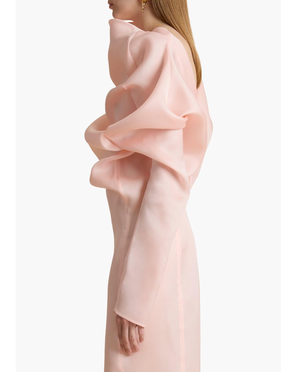 Khaite Pink Exclusive Judo Dress