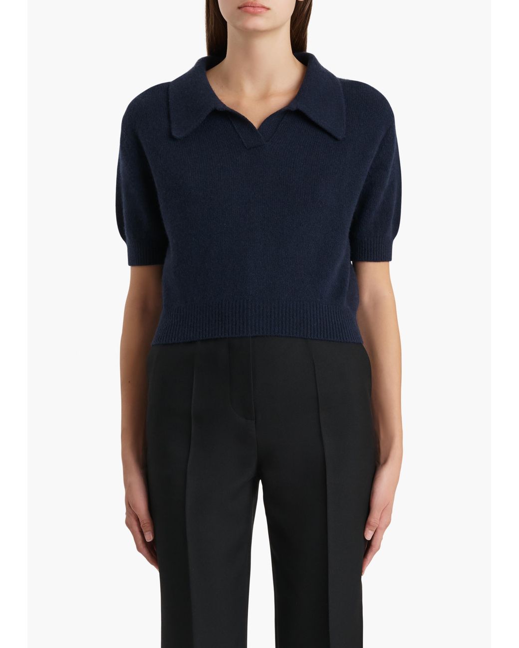 Khaite Blue Leni Sweater