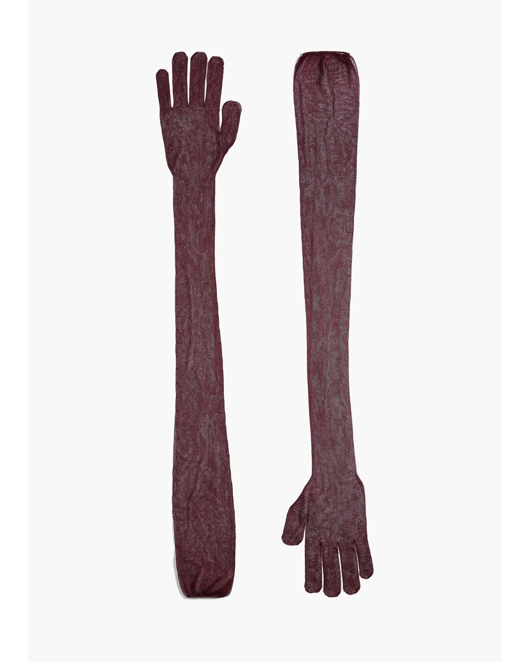 Khaite Purple Rouen Glove