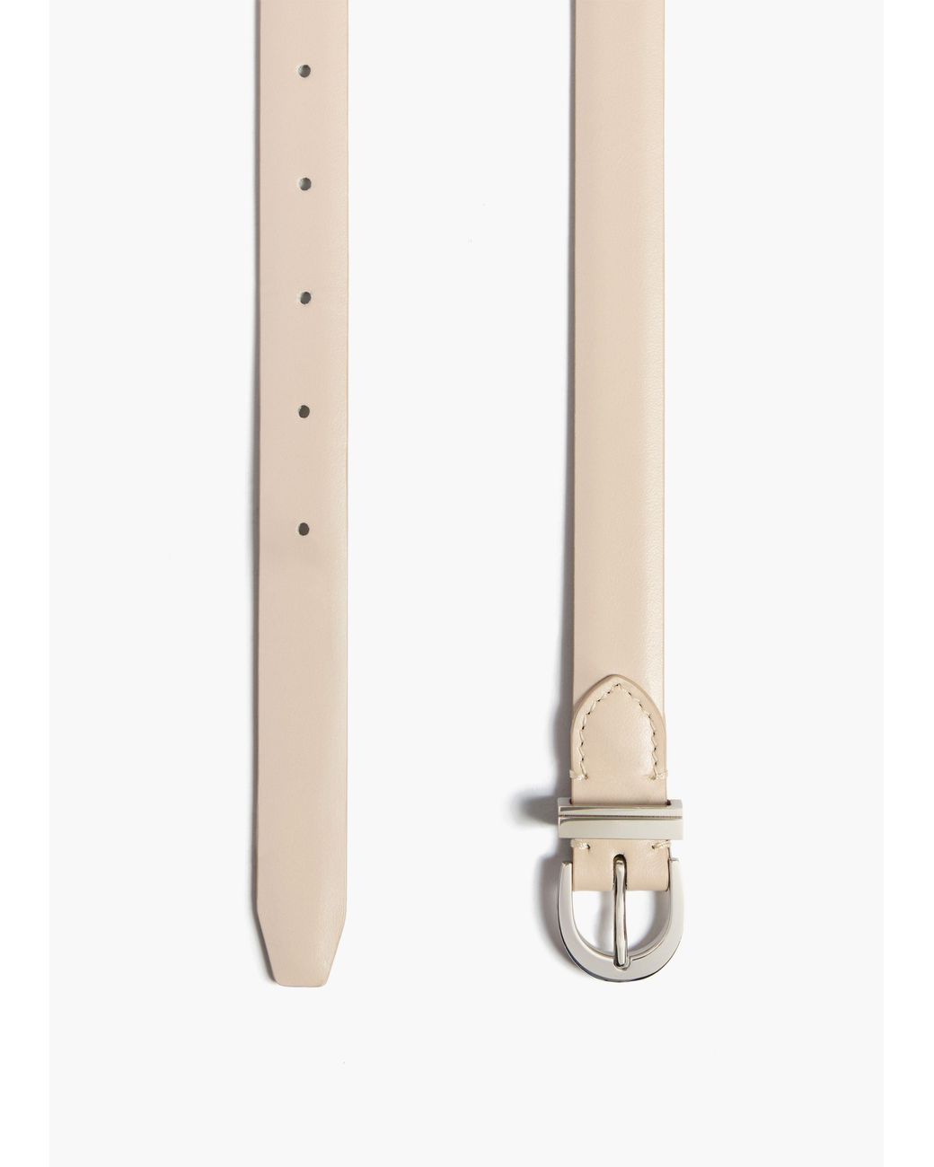 Khaite White Luna Belt
