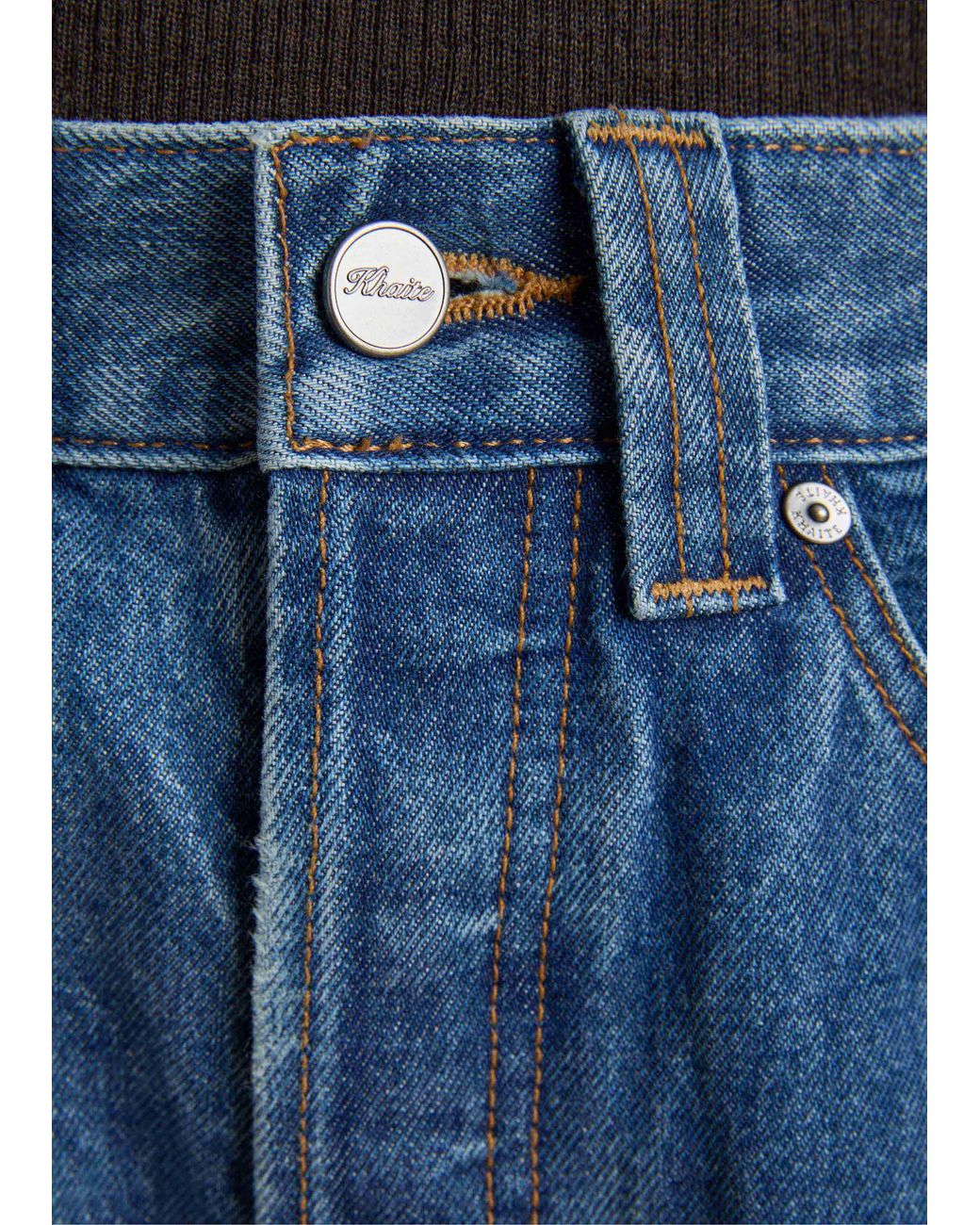 Khaite Blue Corben Jean