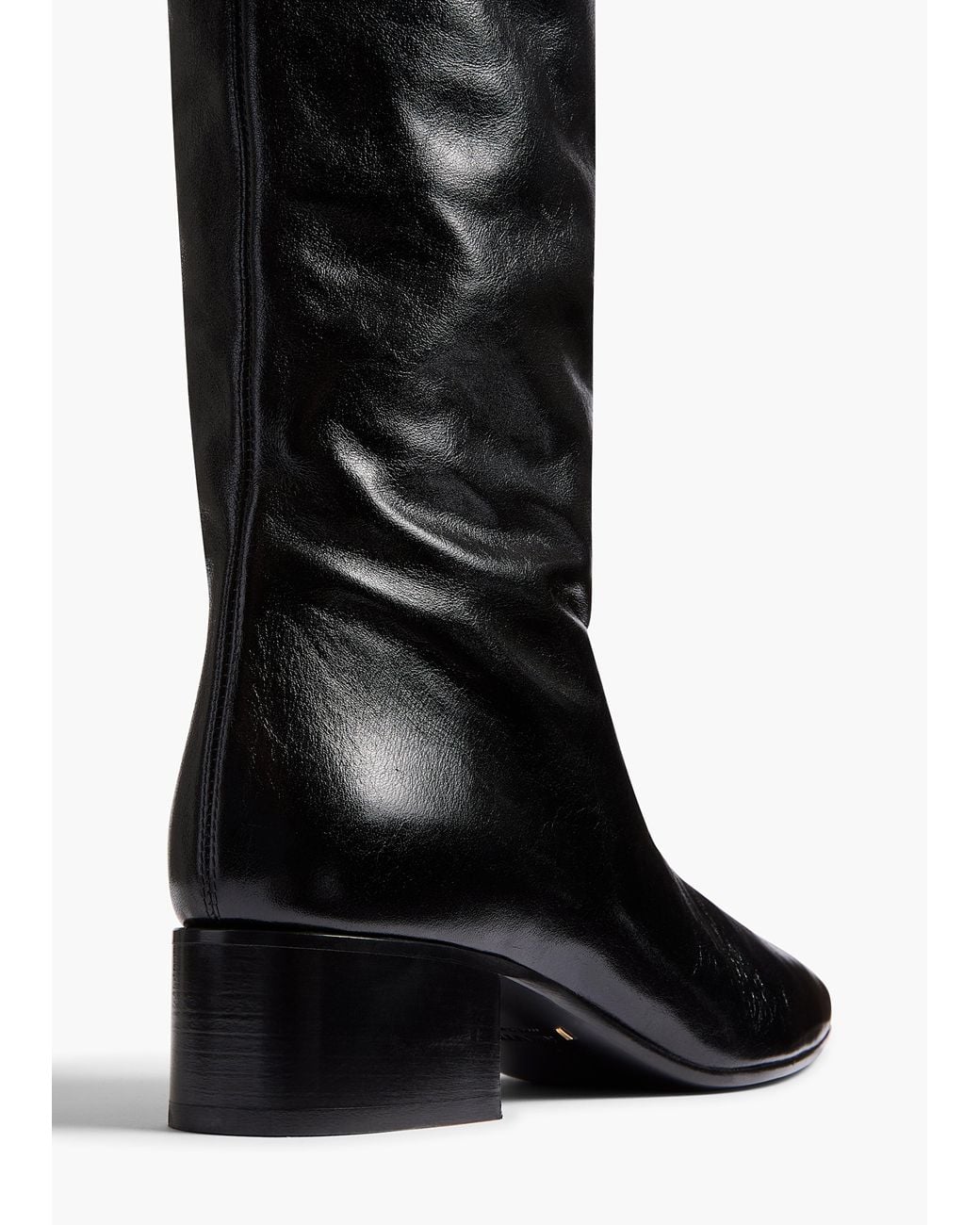 Khaite White Andee Over-The-Knee Boot