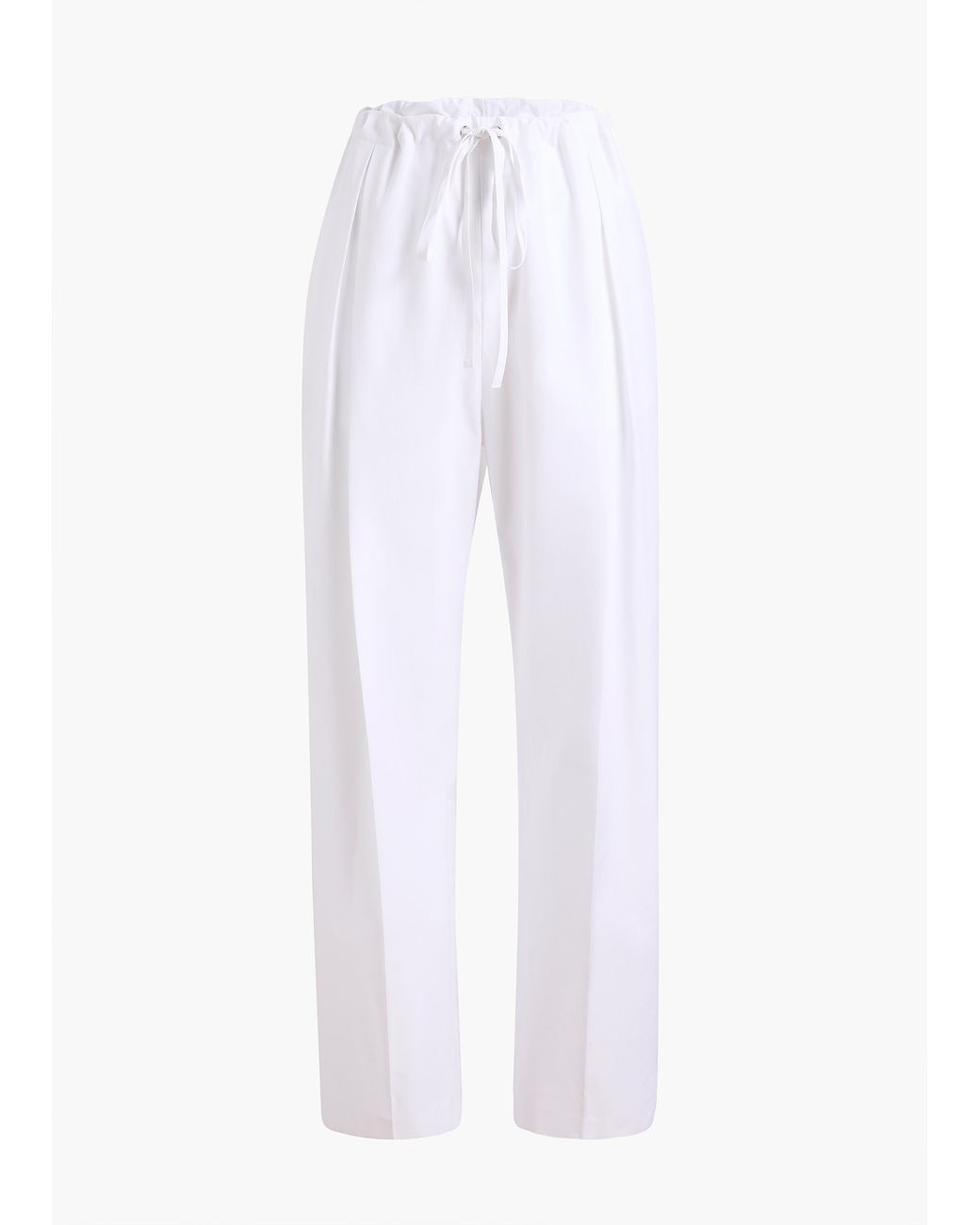 Khaite White Trenton Pant