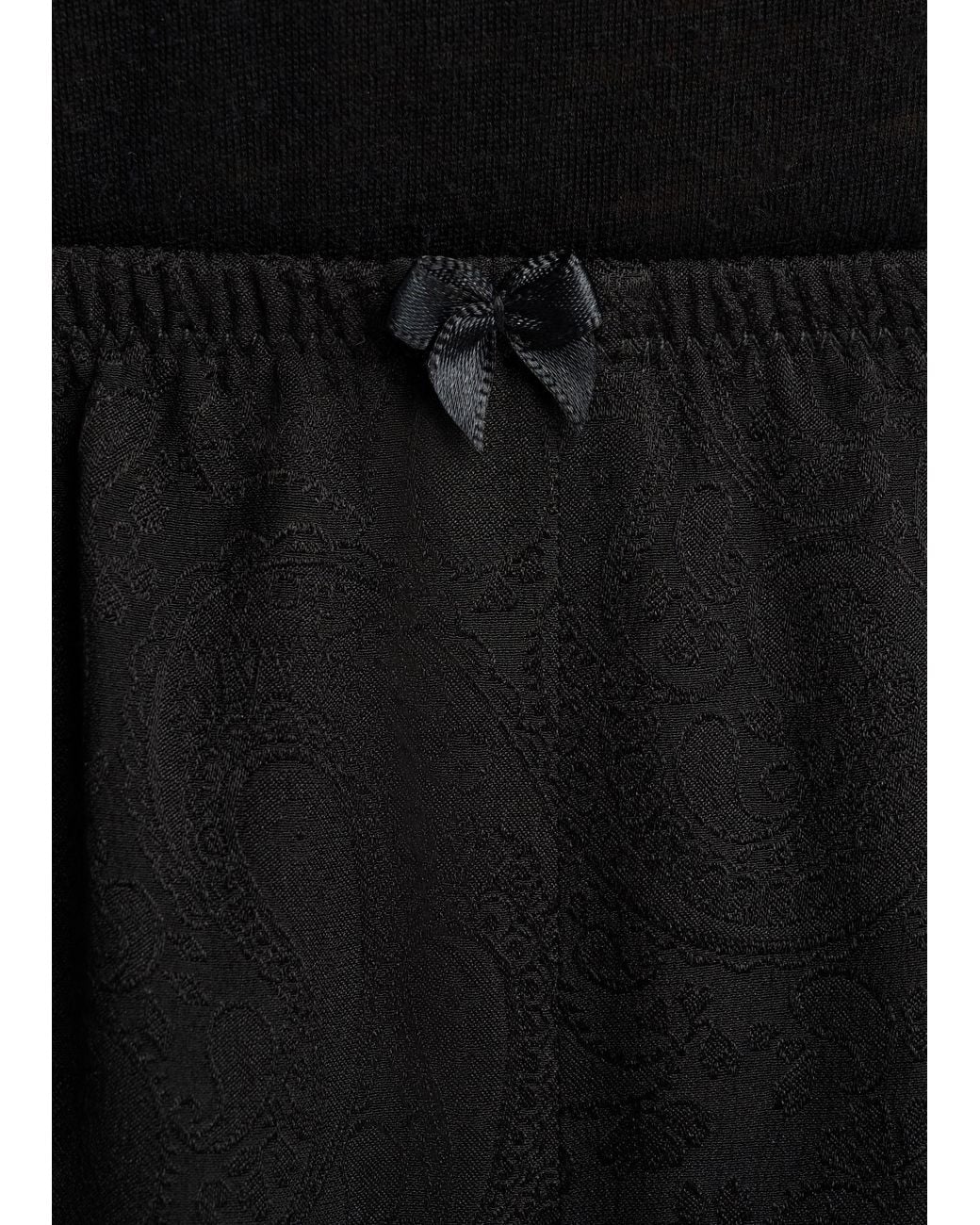 Khaite Black Gruna Pant