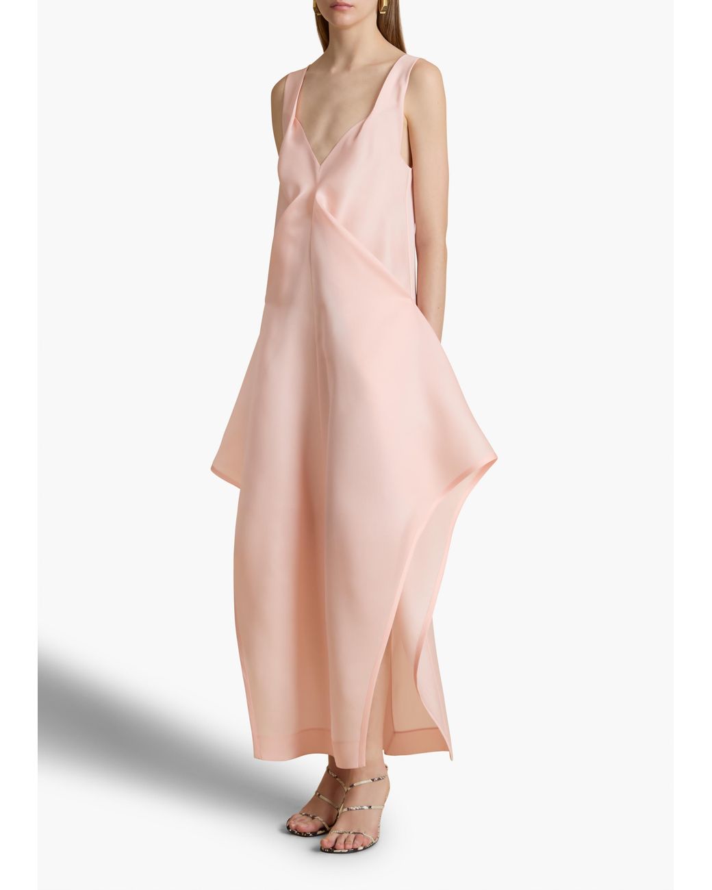 Khaite Pink Kenith Dress
