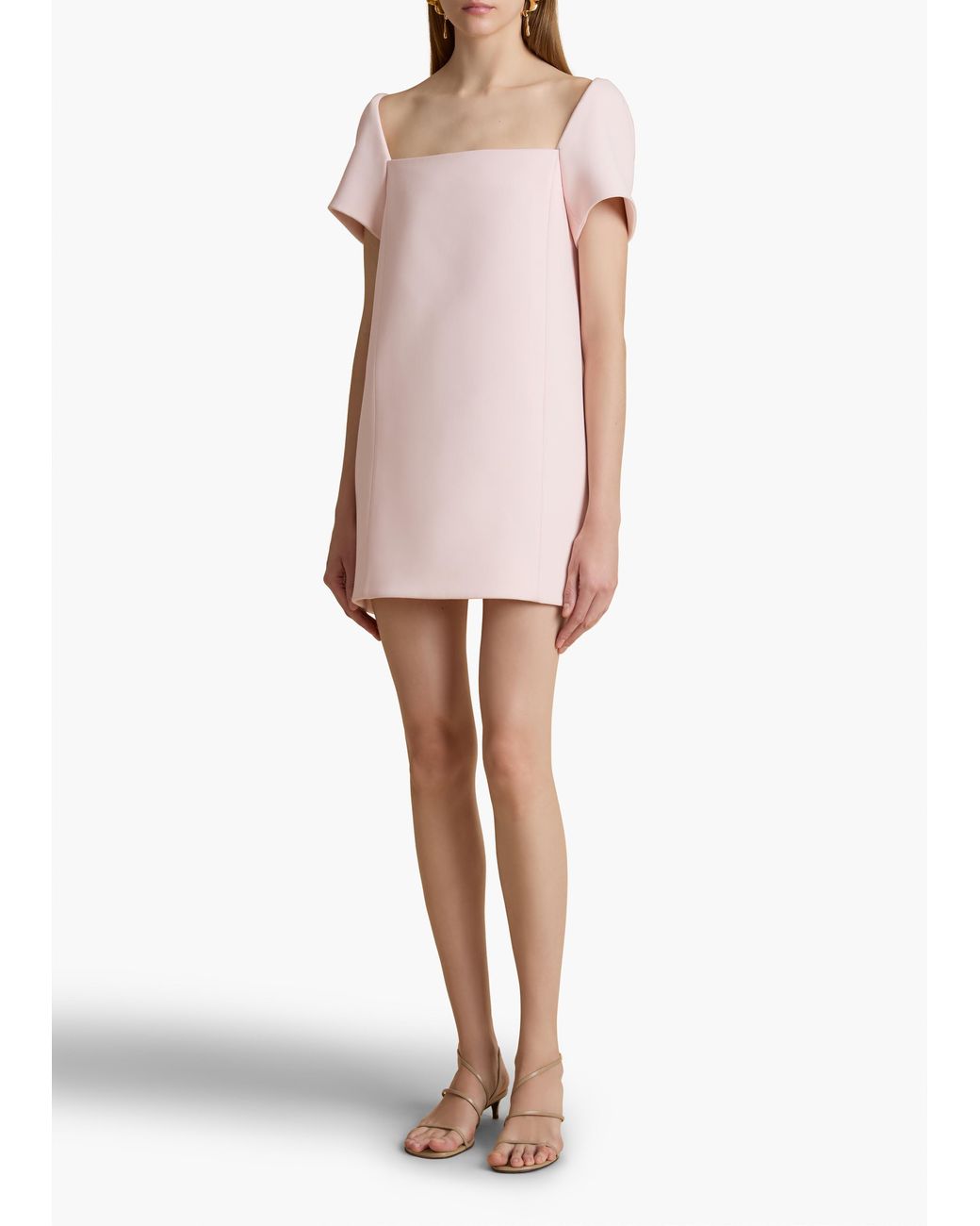 Khaite Pink Benji Dress