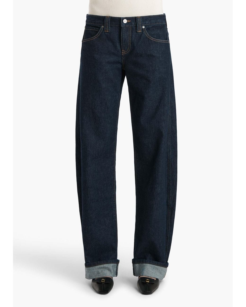 Khaite Blue Karo Jean