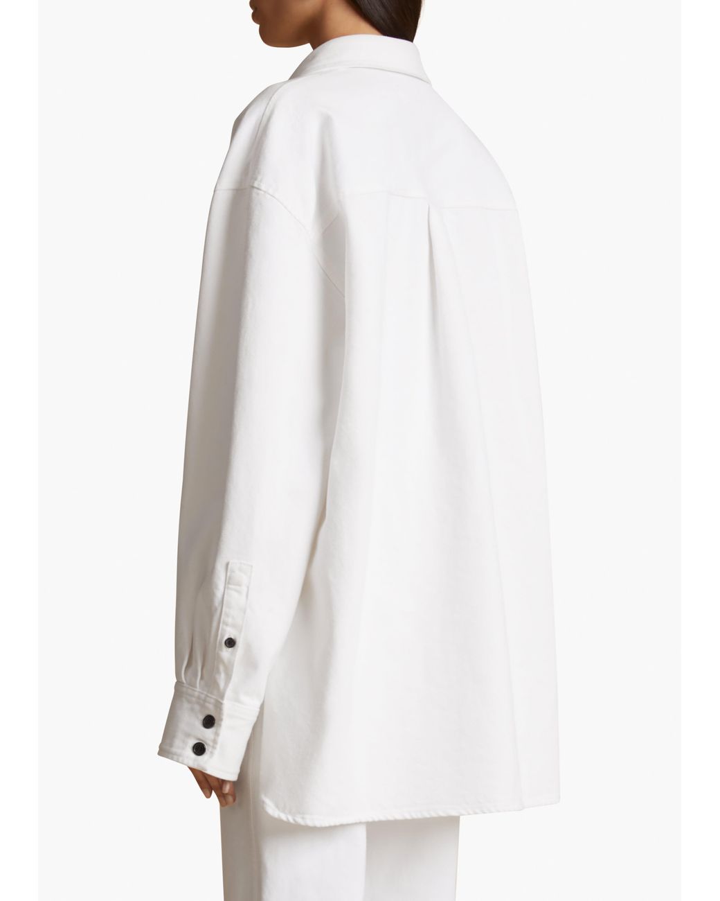 Khaite White Mahmet Top