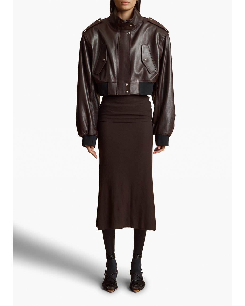 Khaite Black Kember Jacket