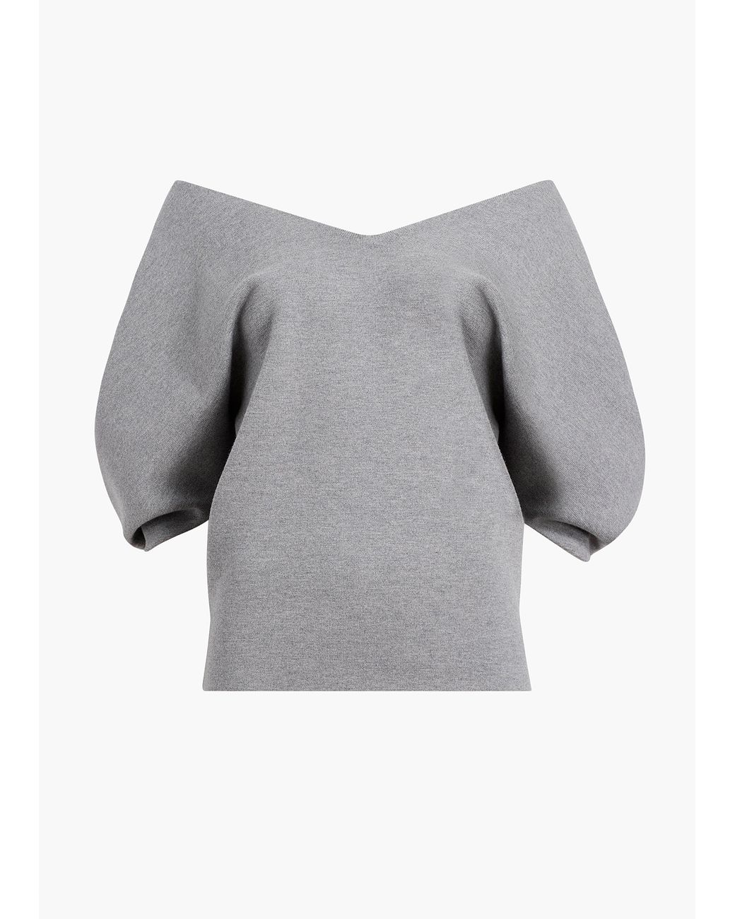 Khaite Gray Venus Top