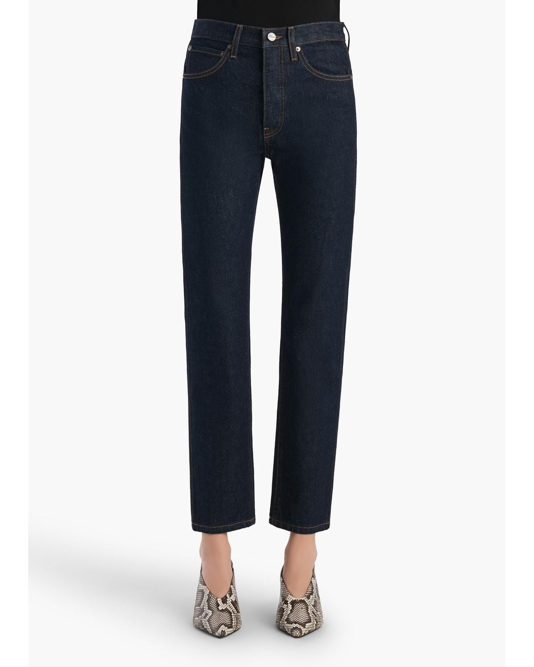 Khaite Blue Finley Jean