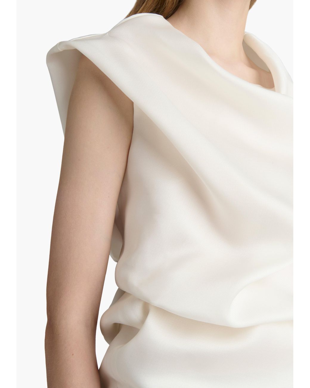 Khaite White Exclusive Luola Top