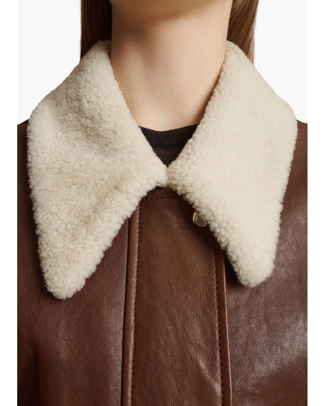 Khaite Brown Shellar Jacket