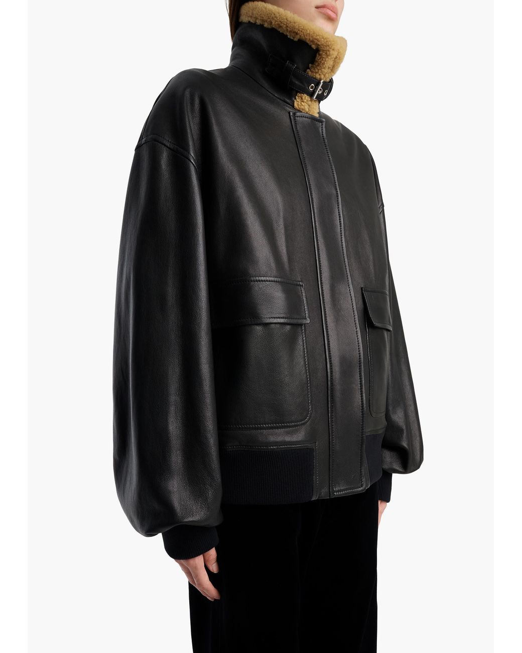 Khaite Black Sandor Jacket