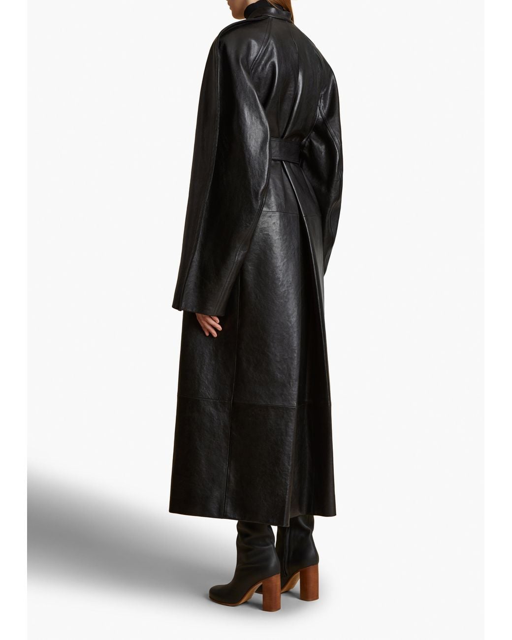 Khaite Black Exclusive Rothen Coat