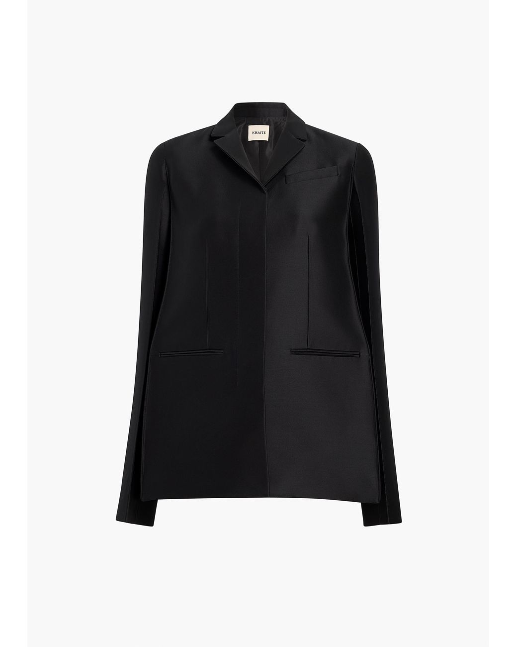 Khaite Black Crittan Jacket