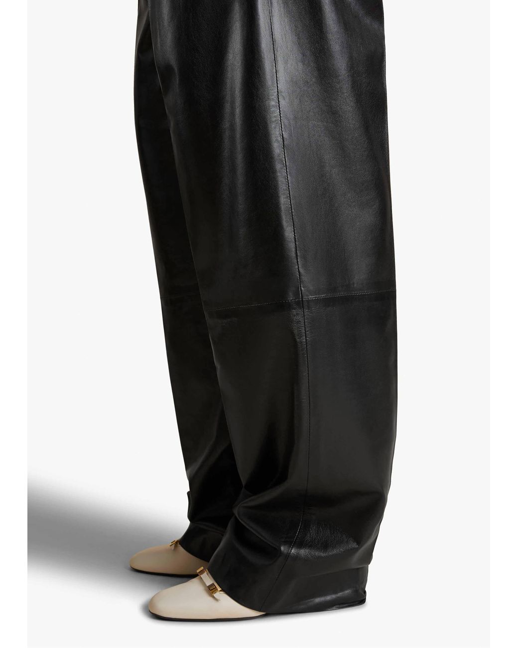 Khaite Black Trenton Pant