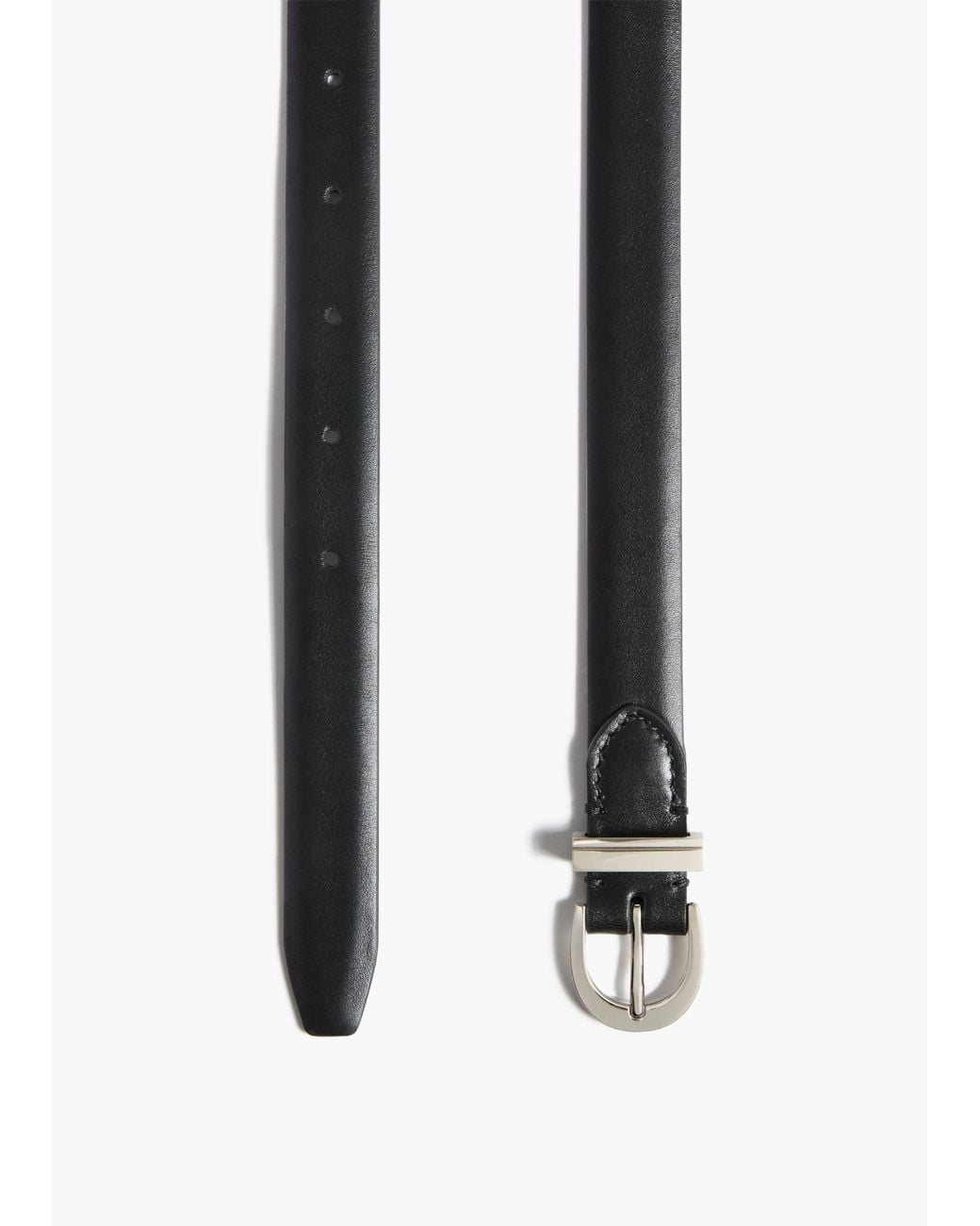 Khaite Black Luna Belt