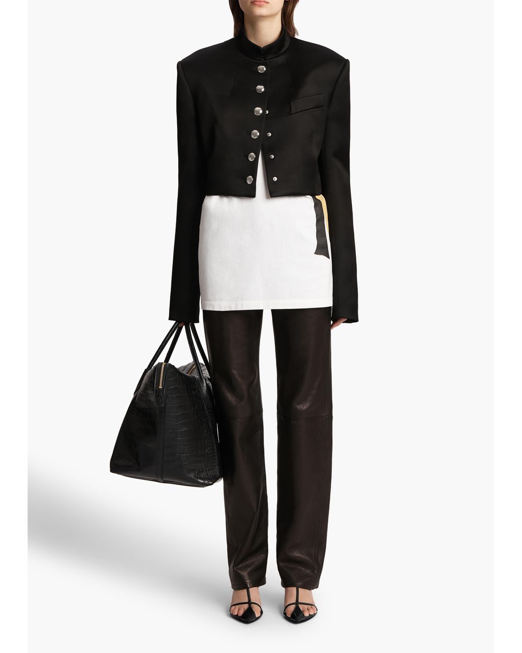 Khaite Black Samuelson Jacket