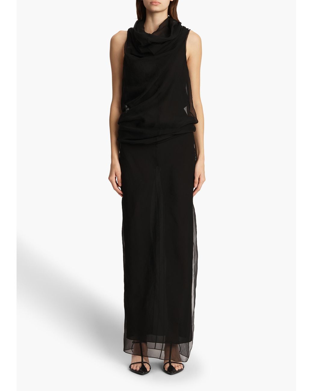 Khaite Black Jeanty Dress