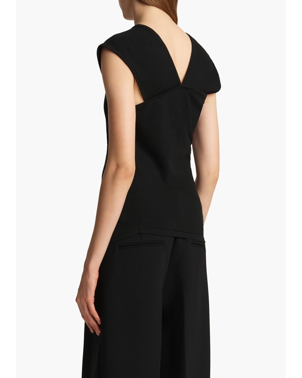 Khaite Black Josif Top