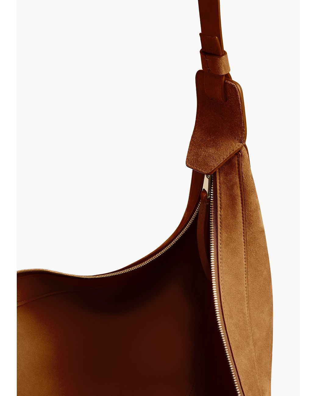 Khaite Brown Augustina Hobo