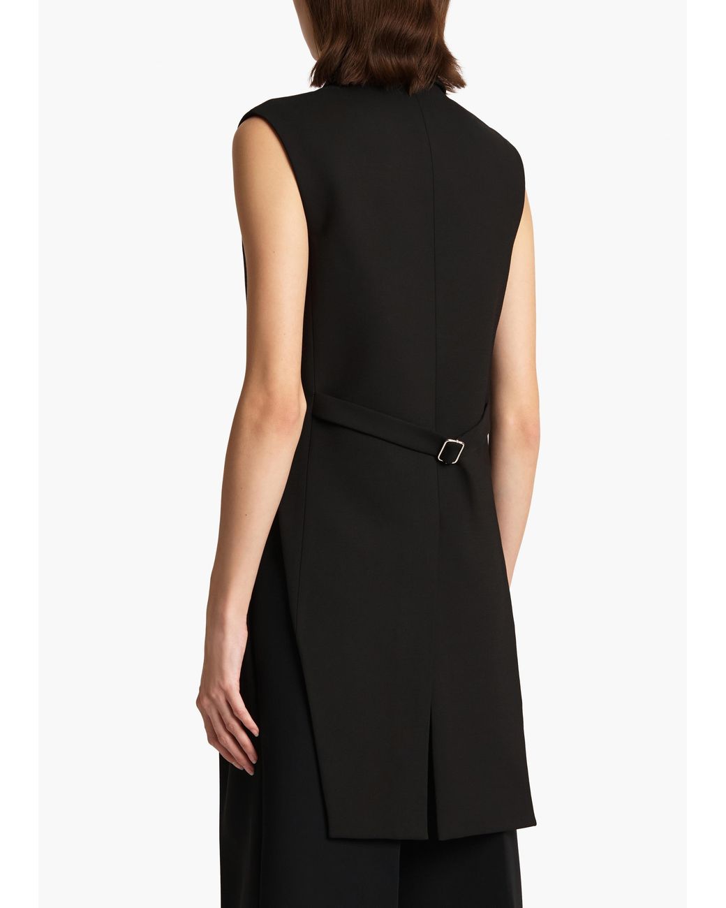 Khaite Black Orville Vest