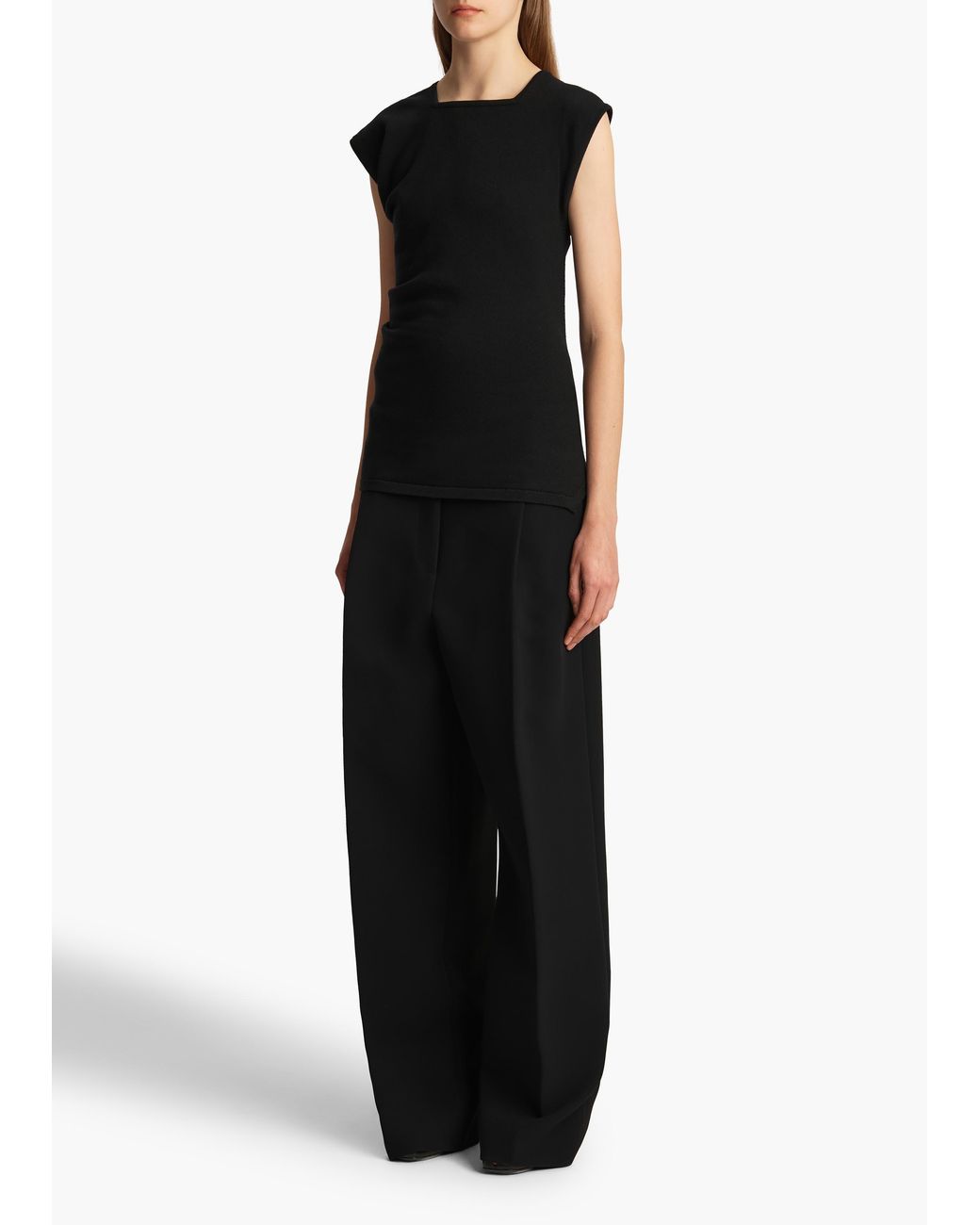 Khaite Black Josif Top
