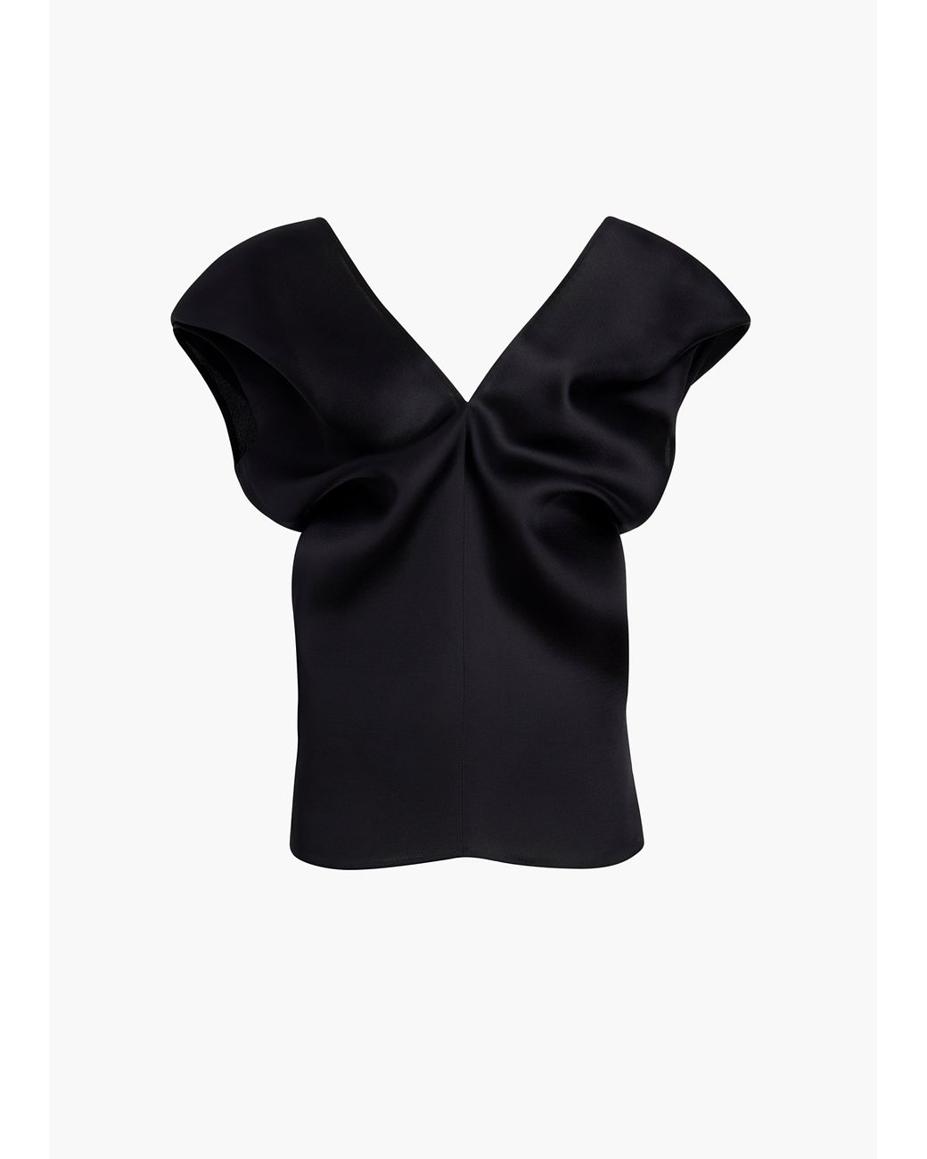 Khaite Black Ami Top
