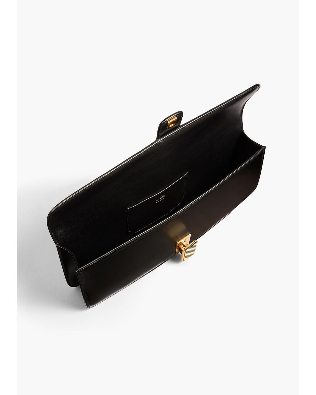Khaite Black Blake Clutch