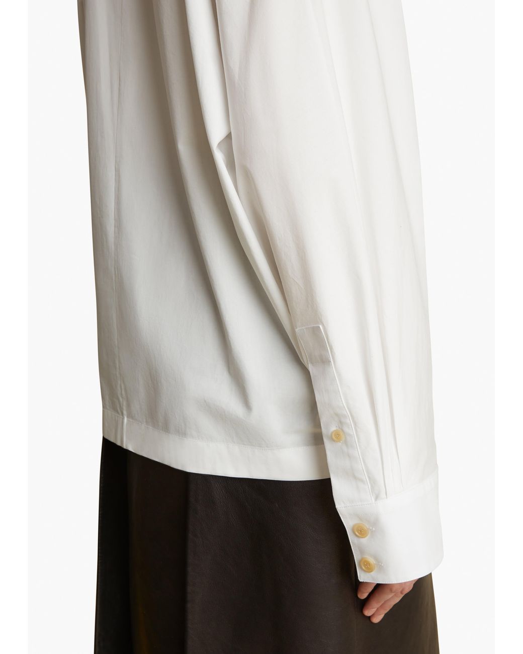 Khaite White Garth Top