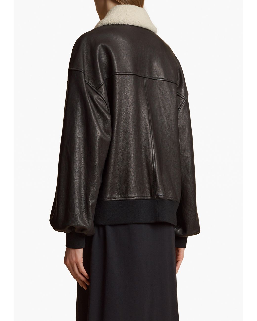 Khaite Black Shellar Jacket
