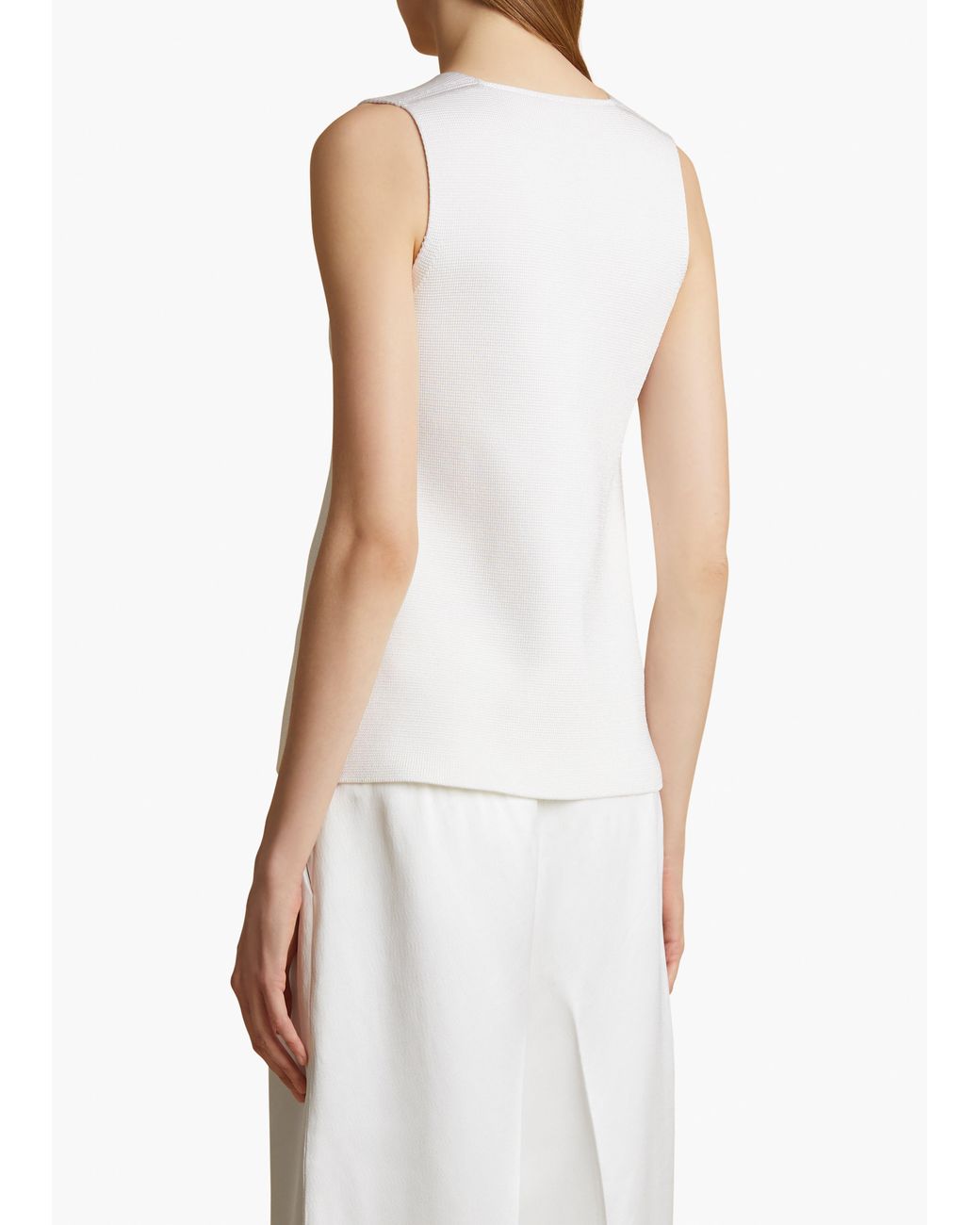 Khaite White Heidi Top