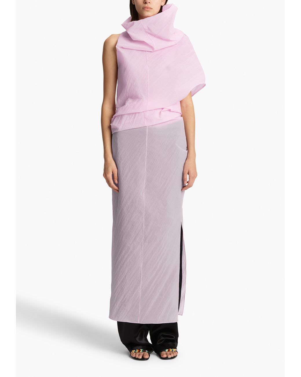 Khaite Pink Jeanty Dress