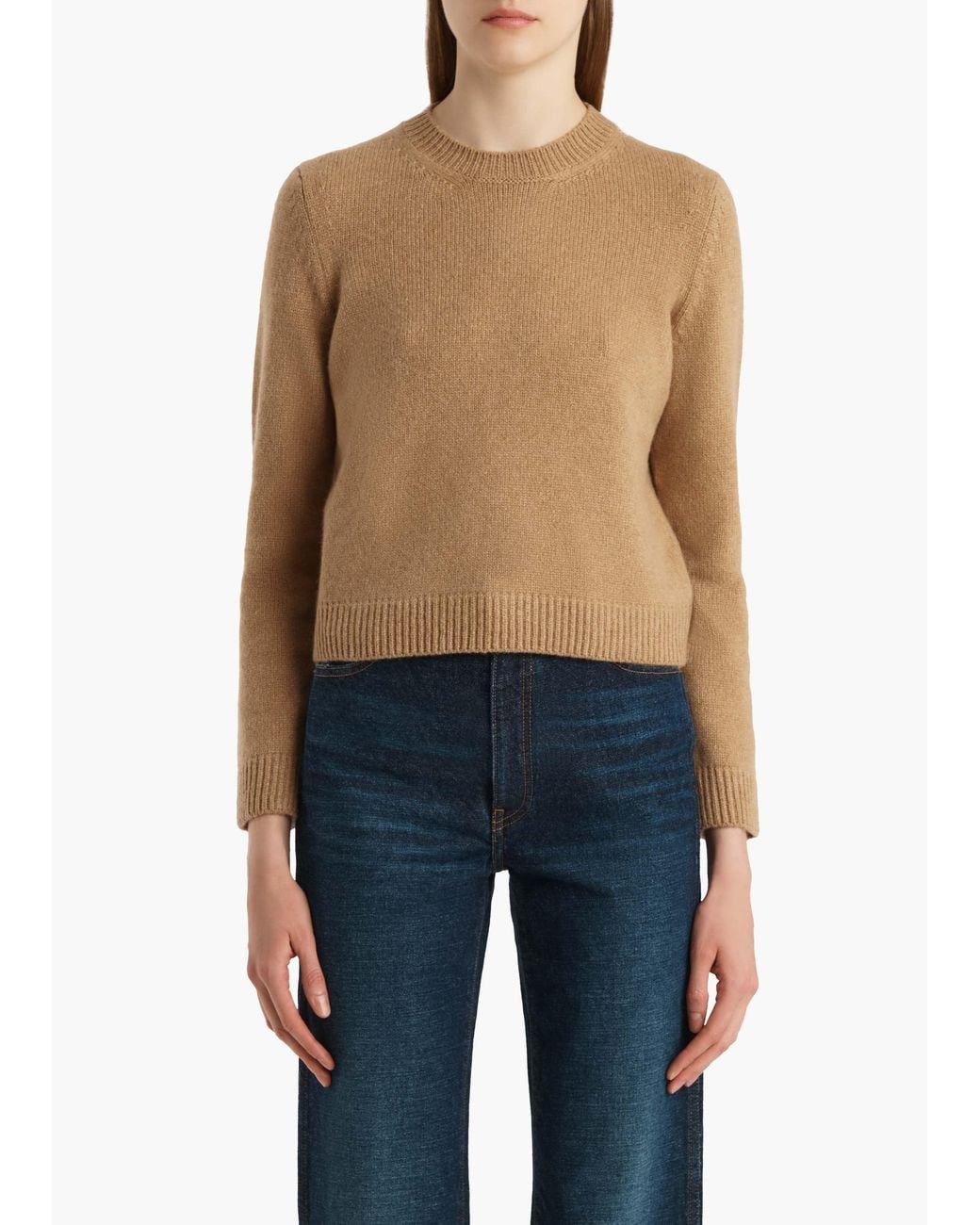 Khaite White Leta Sweater