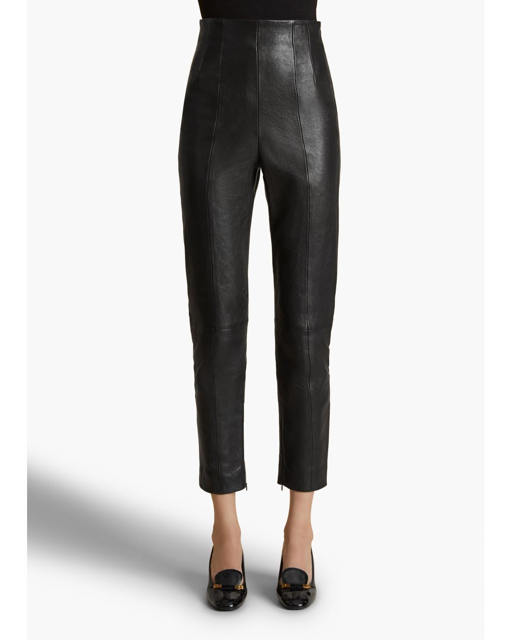 Khaite Black Lenn Pant