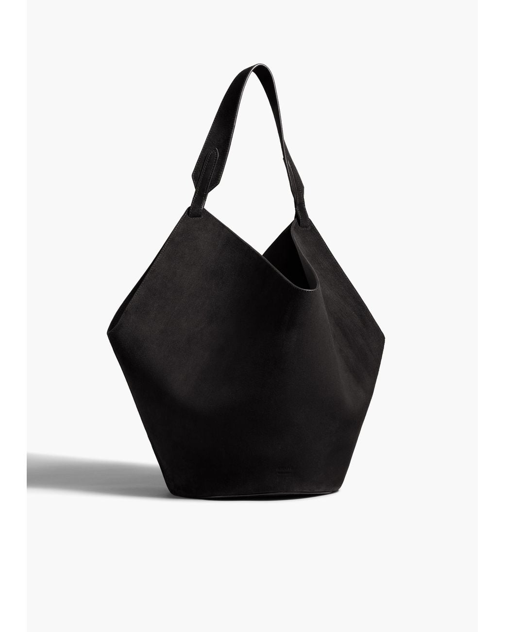 Khaite Black Medium Lotus Tote