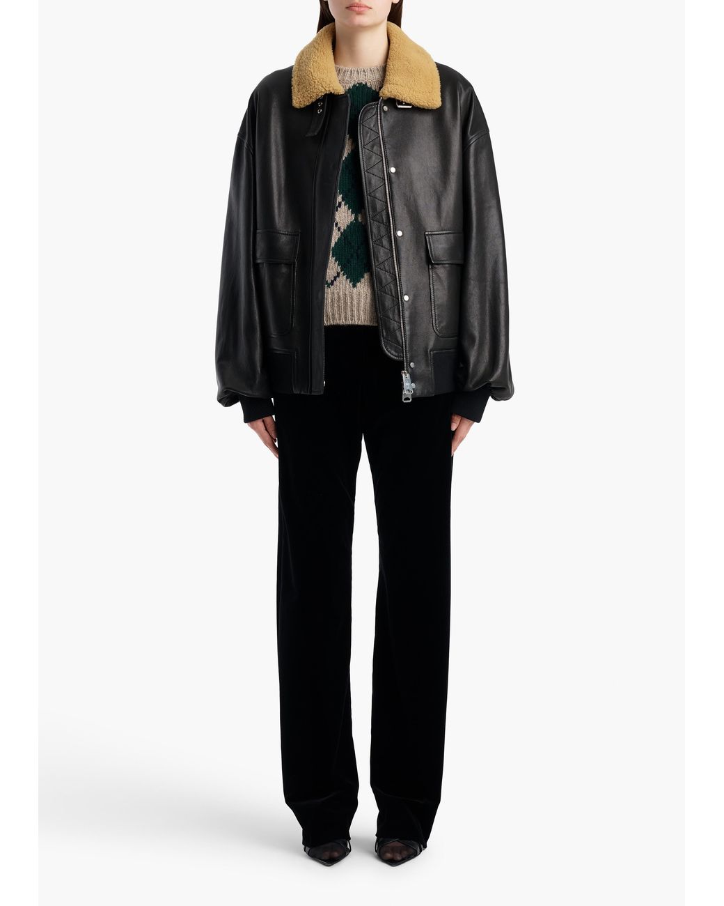 Khaite Black Sandor Jacket