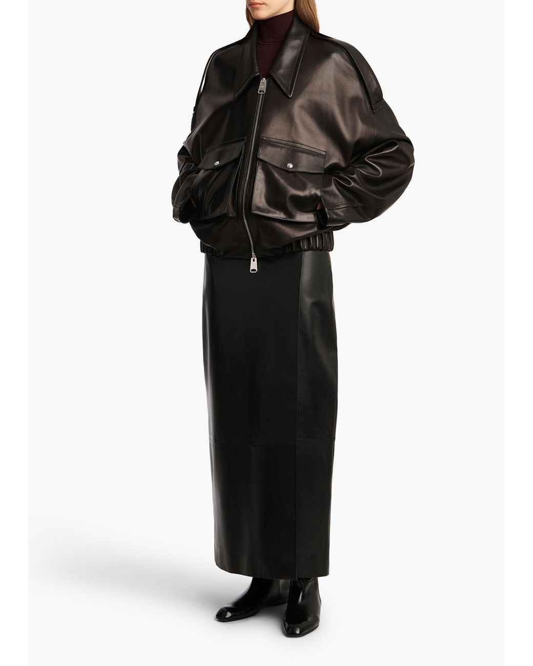 Khaite Black Owey Jacket