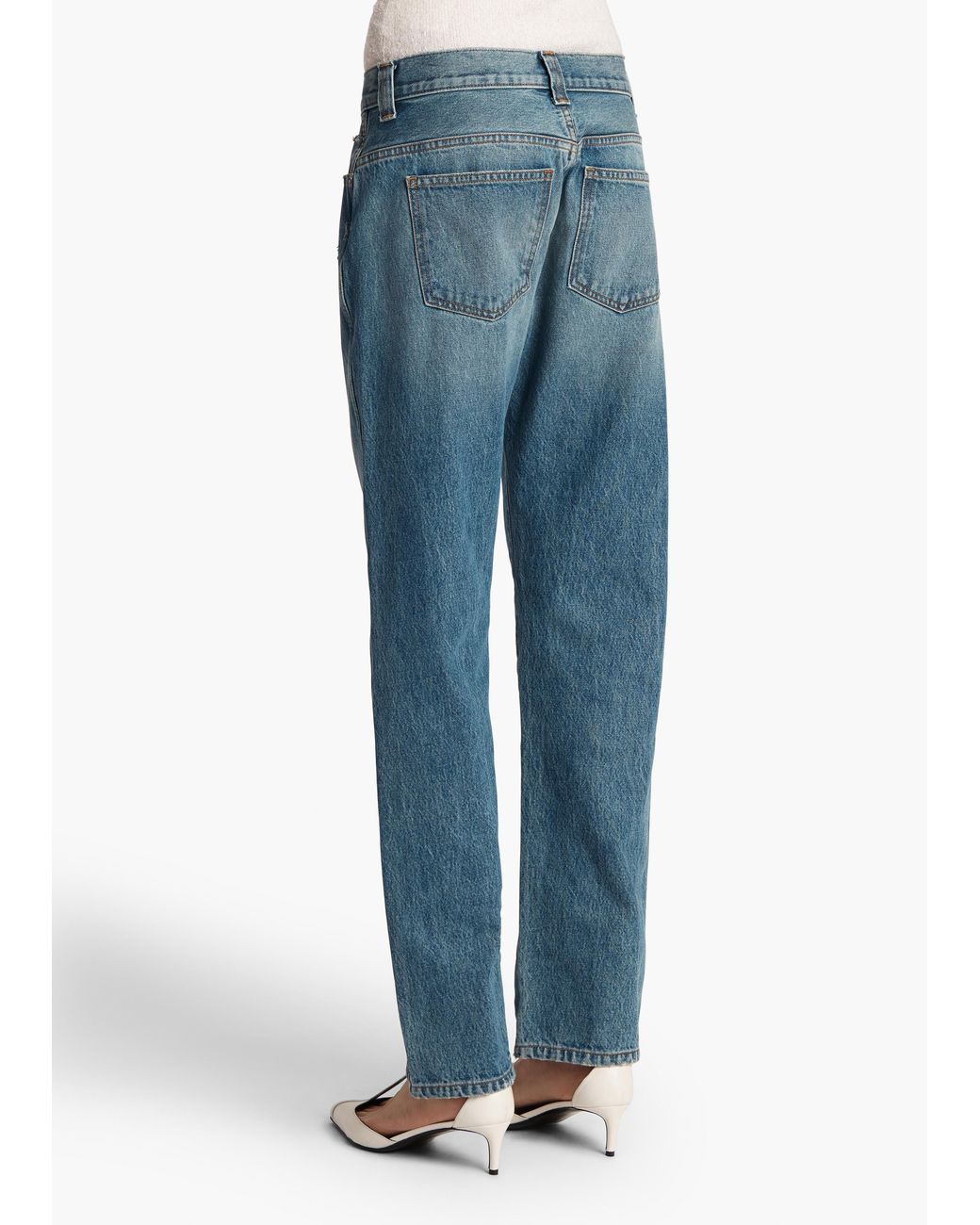 Khaite Blue Callum Jean