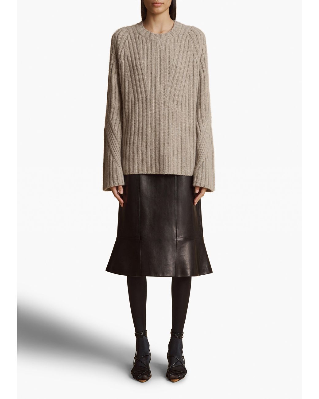 Khaite Natural Calvin Sweater