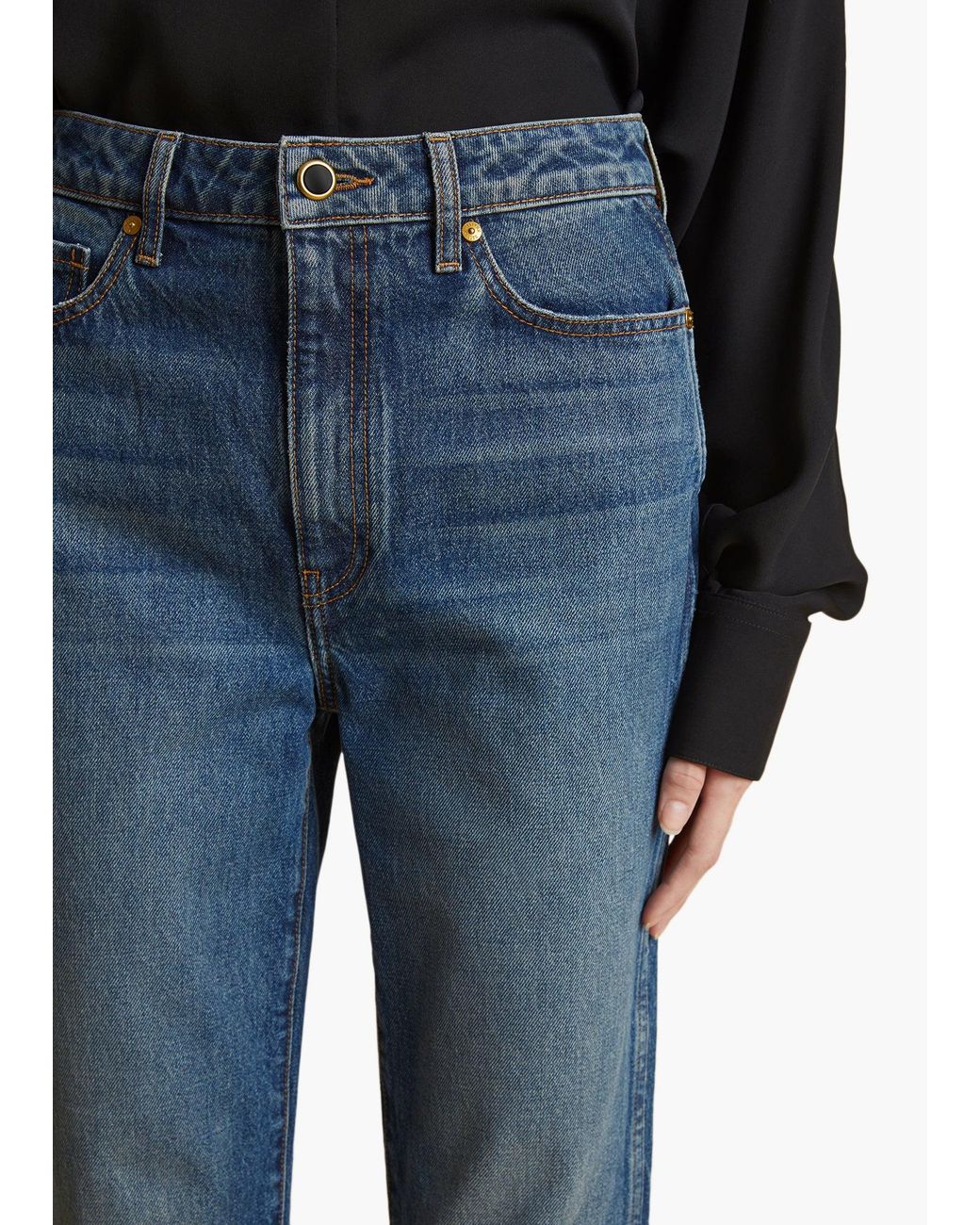 Khaite Blue Abigail Jean