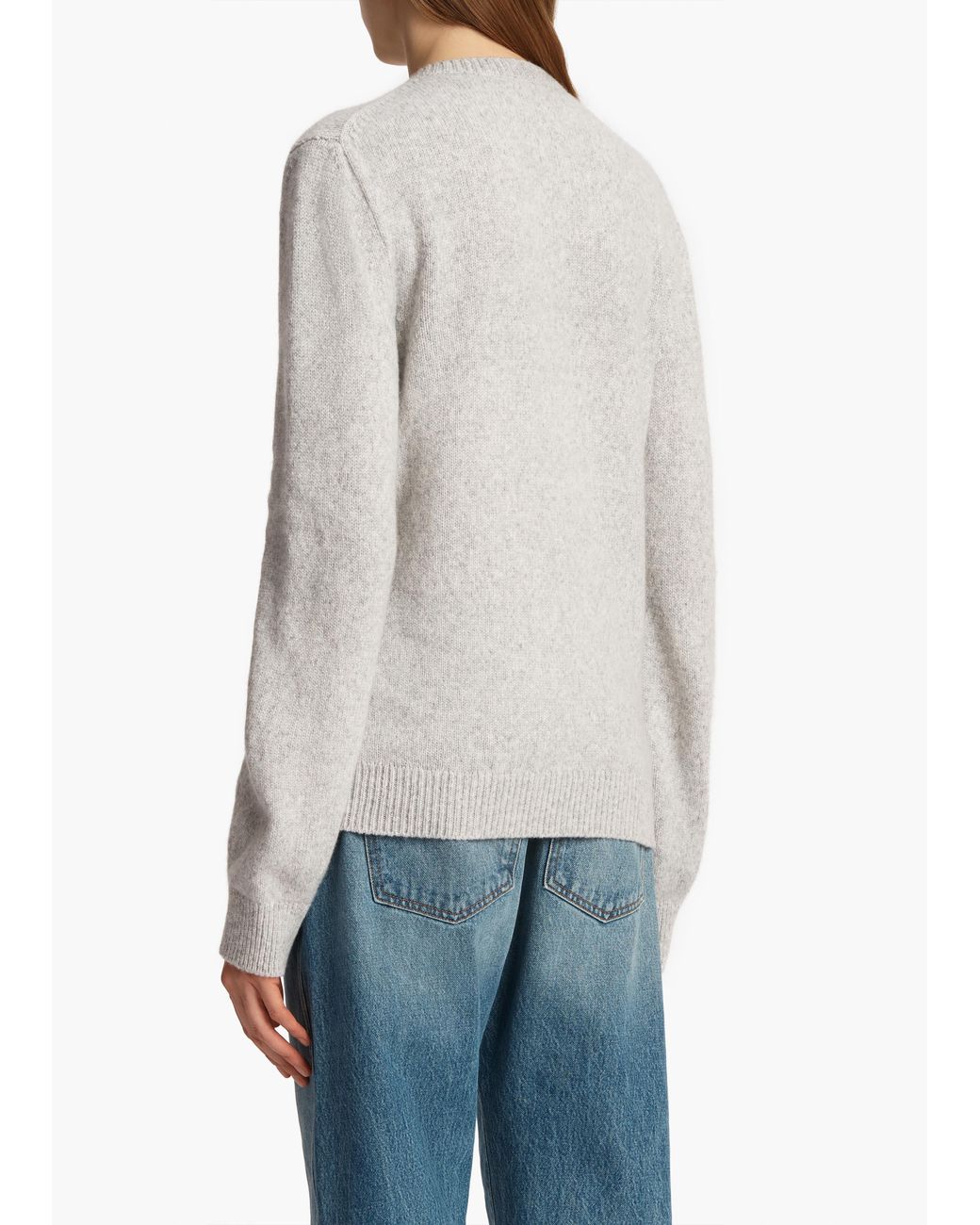 Khaite White Josette Cardigan