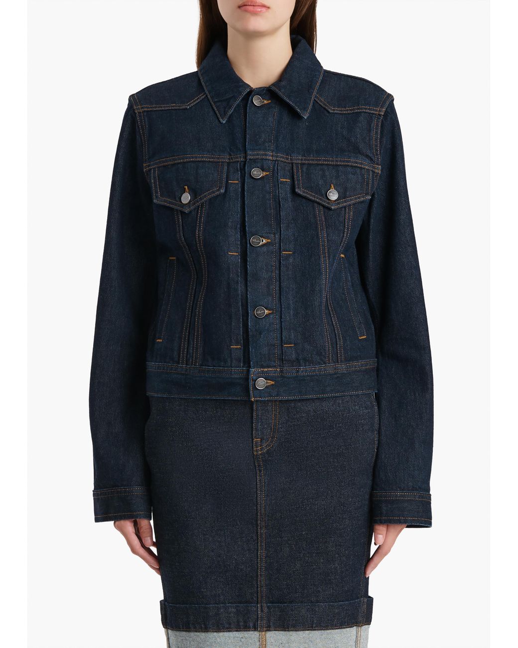 Khaite Blue Augustine Jacket