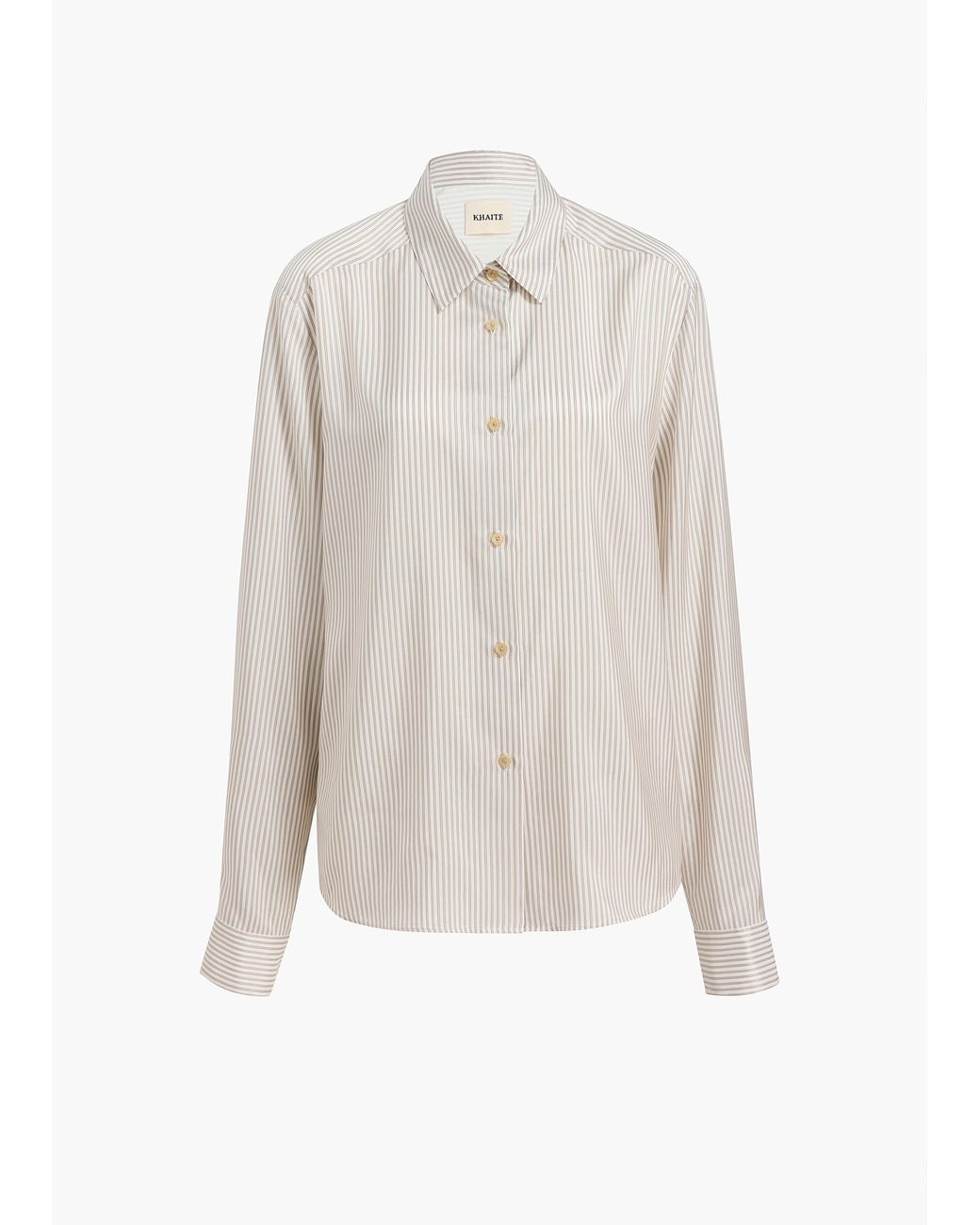 Khaite White Argo Top
