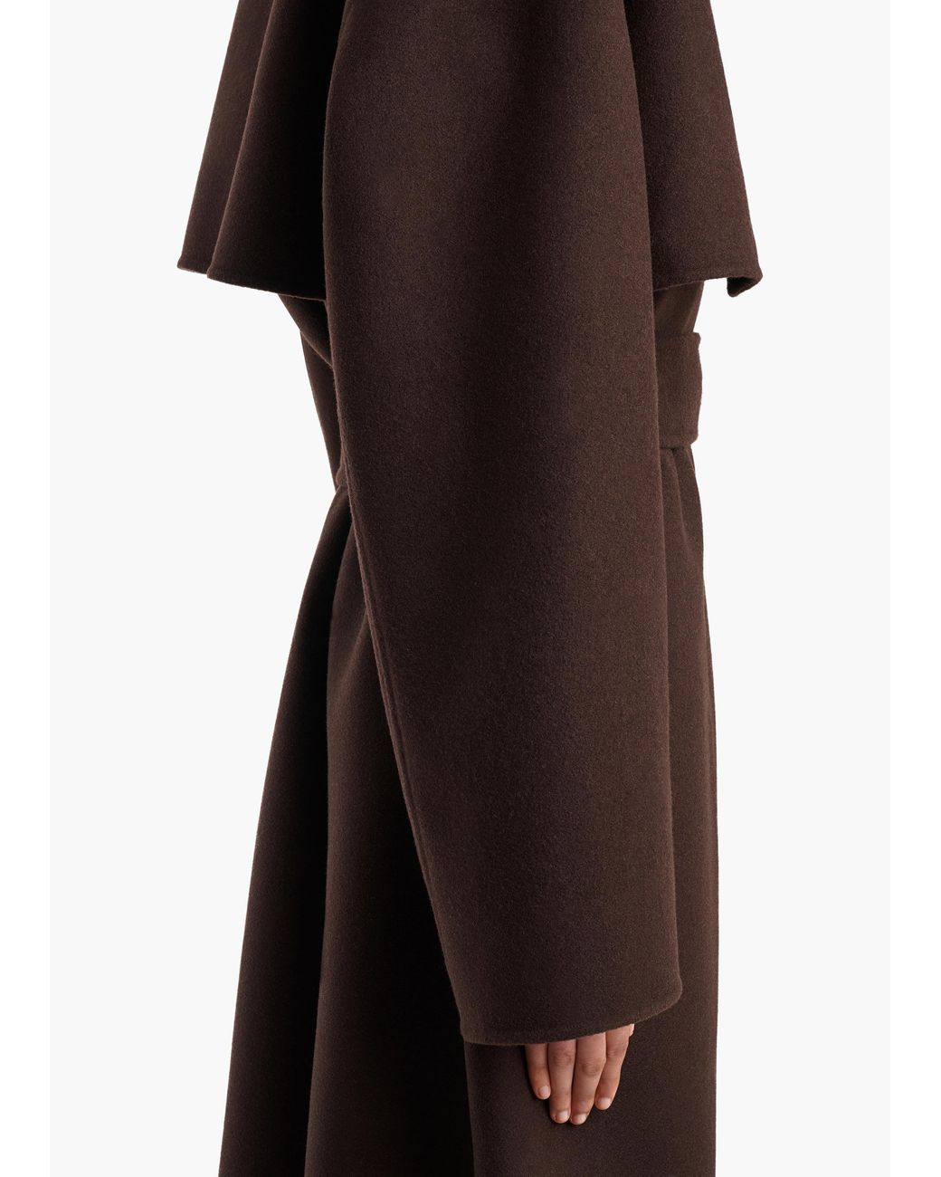 Khaite Brown Manston Coat